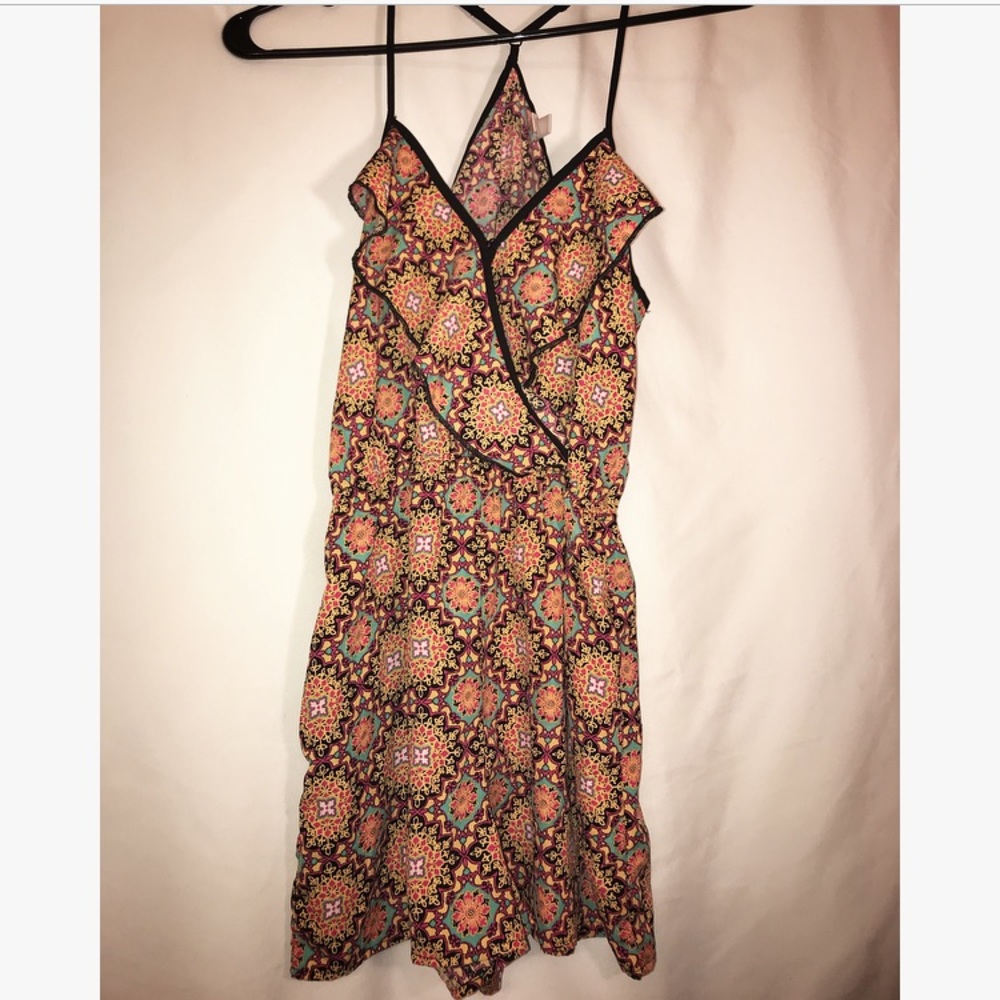 Printed romper